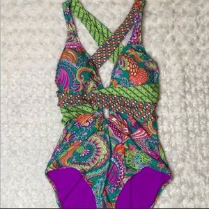 Trina Turk swimsuit size 14 NWOT